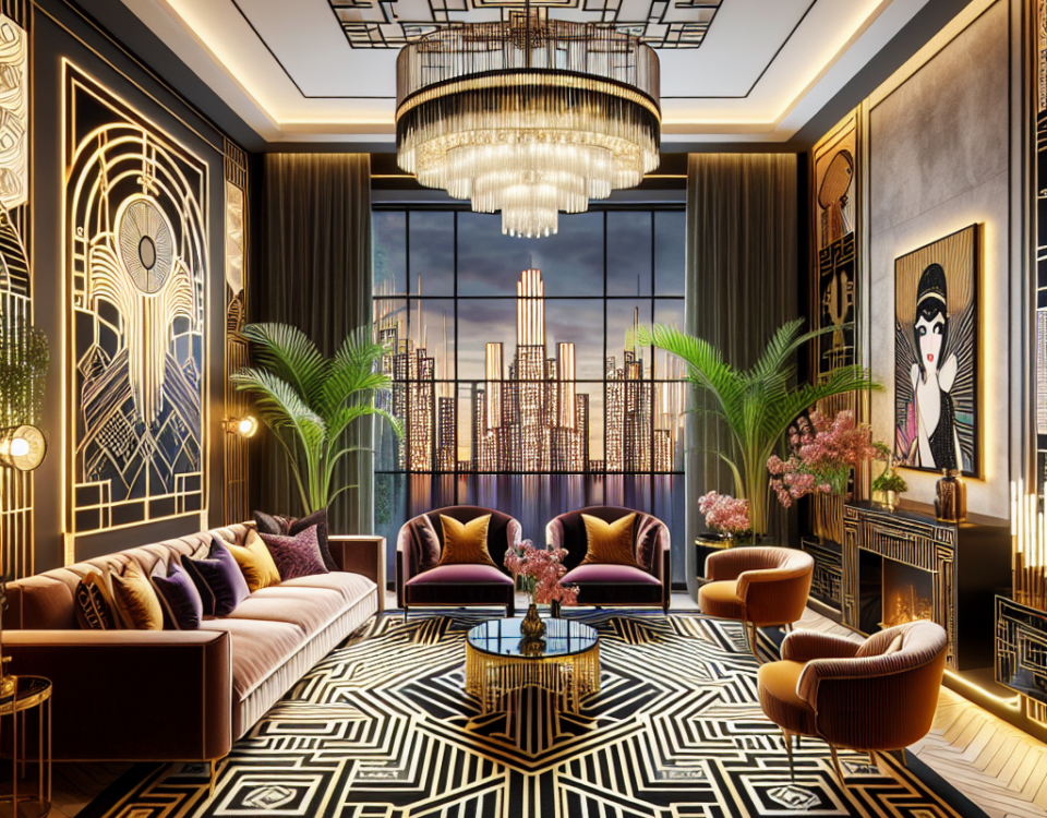 Art Deco Revival: Bringing Gatsby-Era Glamour to Modern Homes