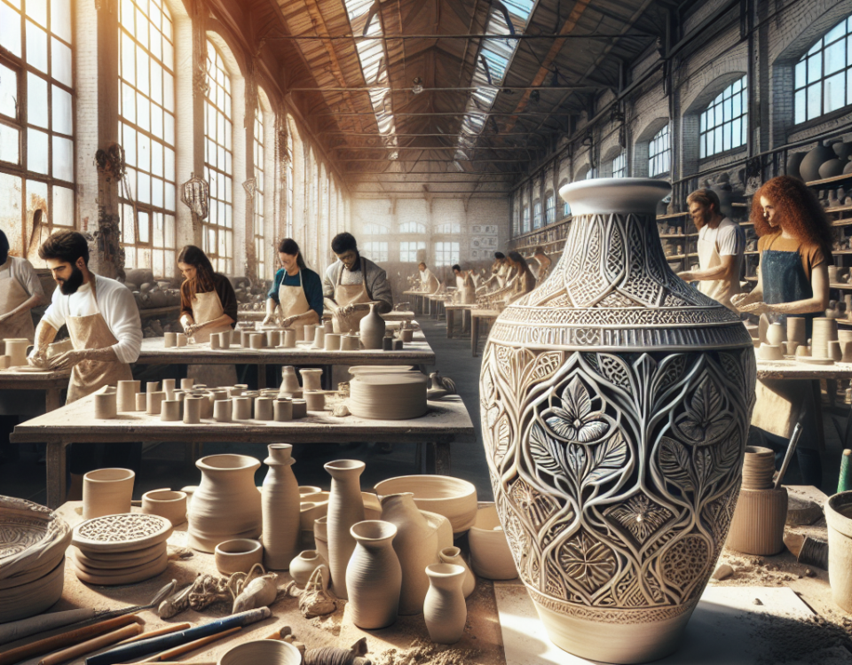 Artisanal Ceramics: Handmade Pottery in High-End Design