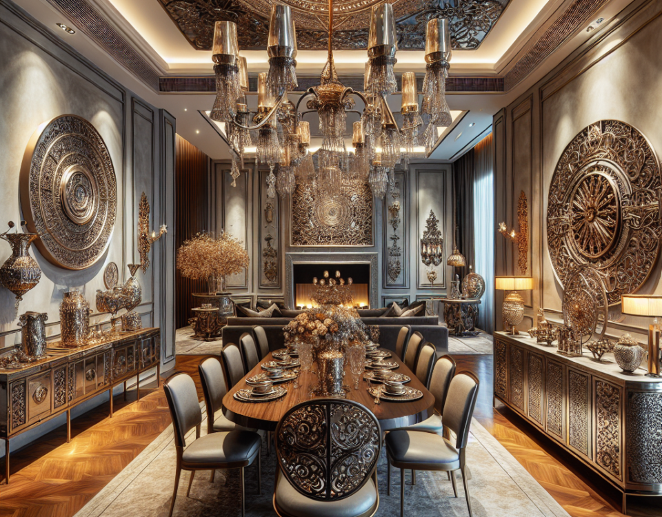 Artisanal Metals: Handcrafted Metalwork in Upscale Interiors