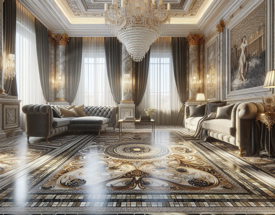 Artistic Flooring: Bespoke Floor Designs for Luxury Spaces