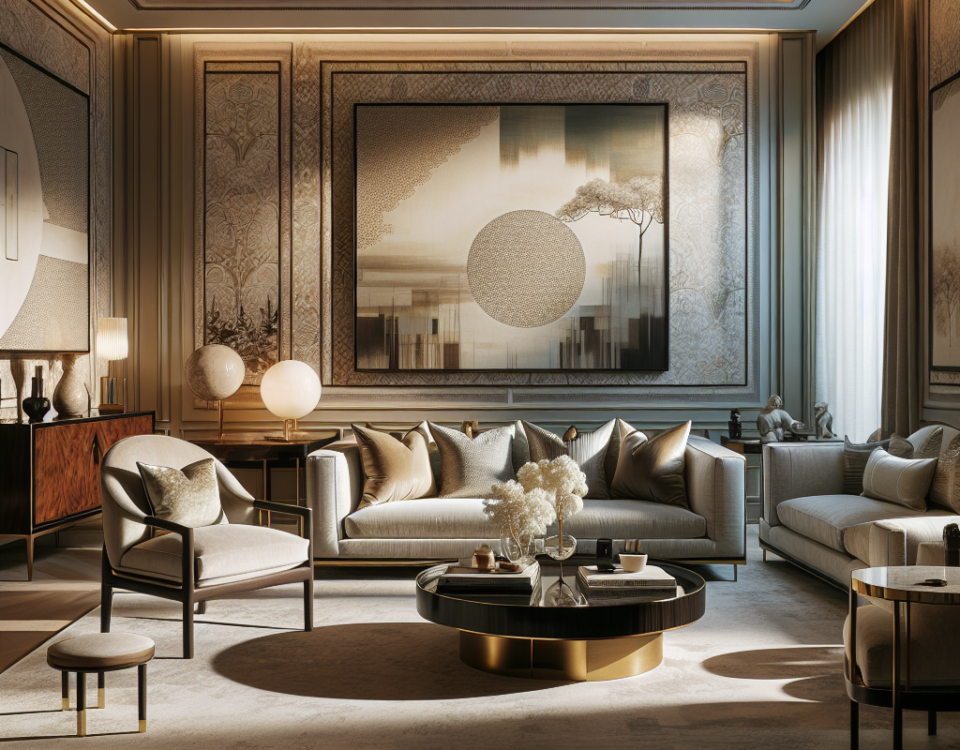 Bespoke Walls: Custom Wallcoverings in High-End Interiors