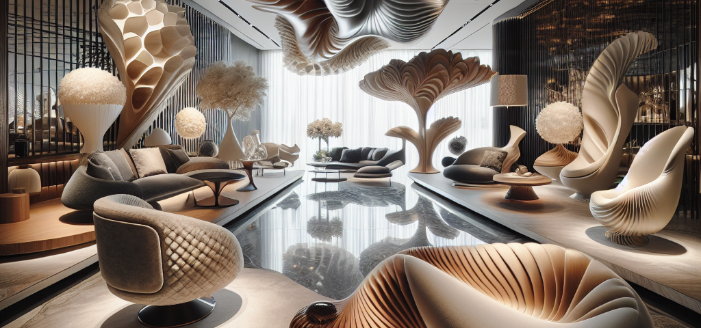 Biomorphic Brilliance: Organic Shapes in High-End Furniture Design