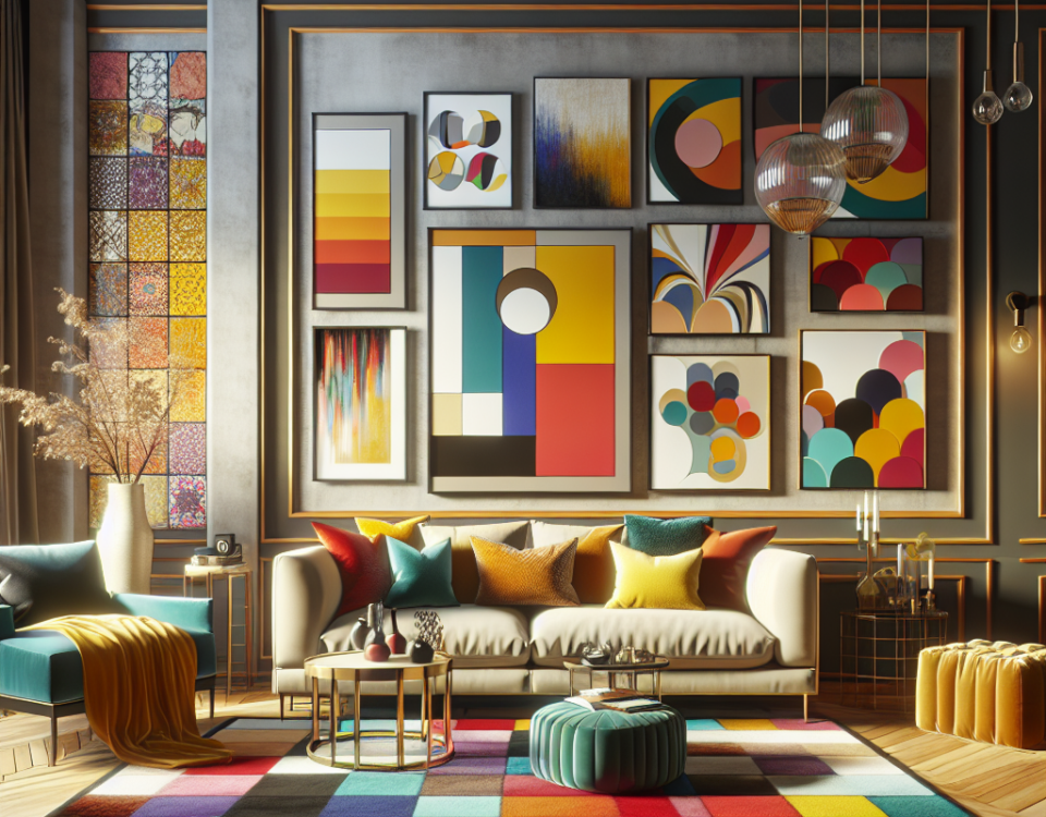 Chromatic Contrast: Bold Color Pairings in Upscale Interiors
