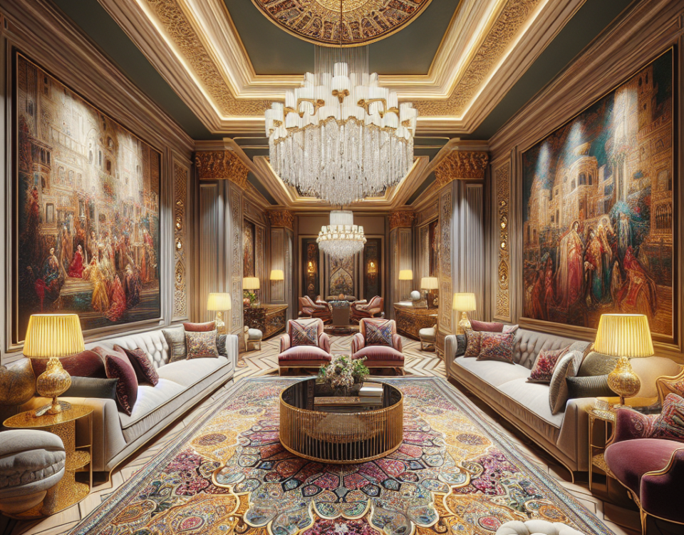 Chromatic Courage: Bold Color Choices in High-End Interiors
