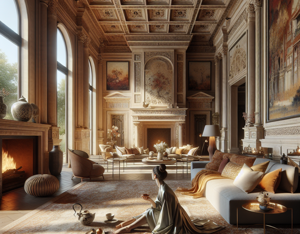Fusion Luxury: Blending Cultural Styles in High-End Interiors