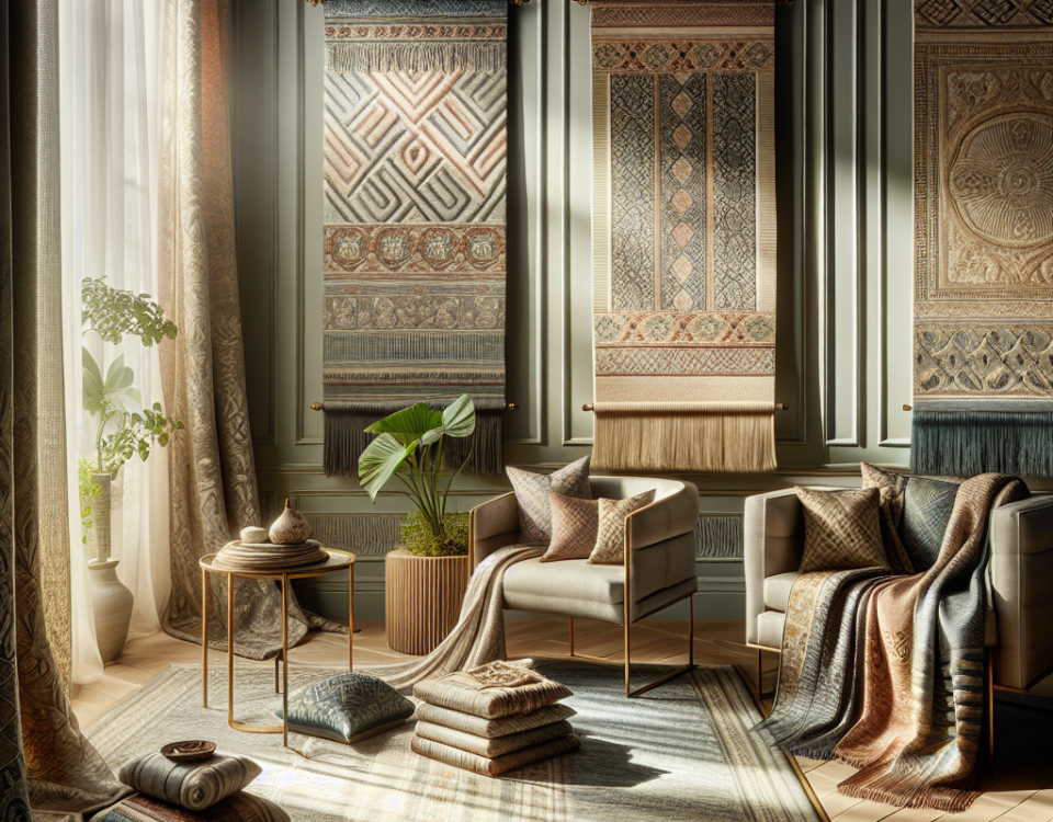 Handwoven Luxury: Incorporating Artisanal Textiles