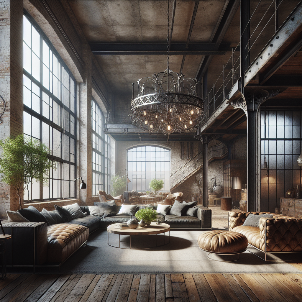 Industrial Elegance: Refining Raw Elements for Luxury Living