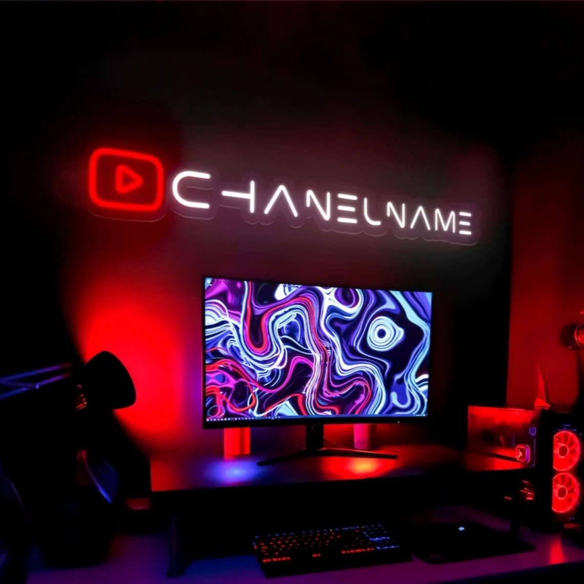 Gamer Neon Sign Custom Game Room Decor Personalized Gamer Sign Gaming Wall Art Gift For Boyfriend Husband Gift - Image 4