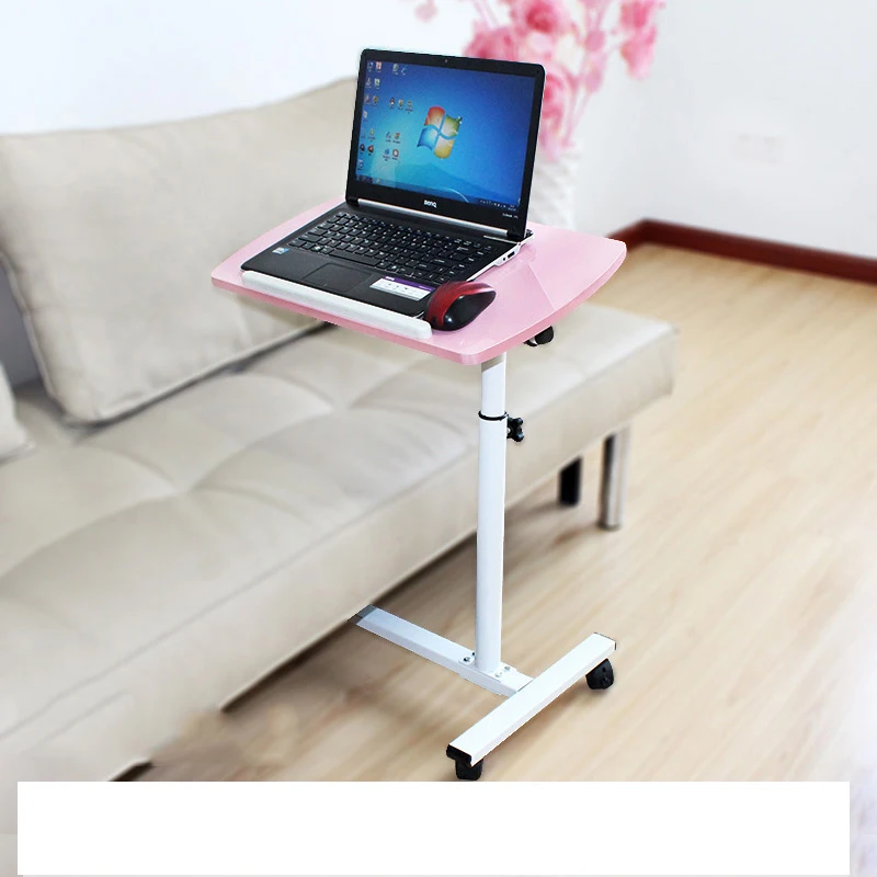 Bedroom Furniture Lazy Folding Computer Desk Adjustable Portable Laptop Rotating Mobile Lifting Bedside Multifunctional Table - Image 5