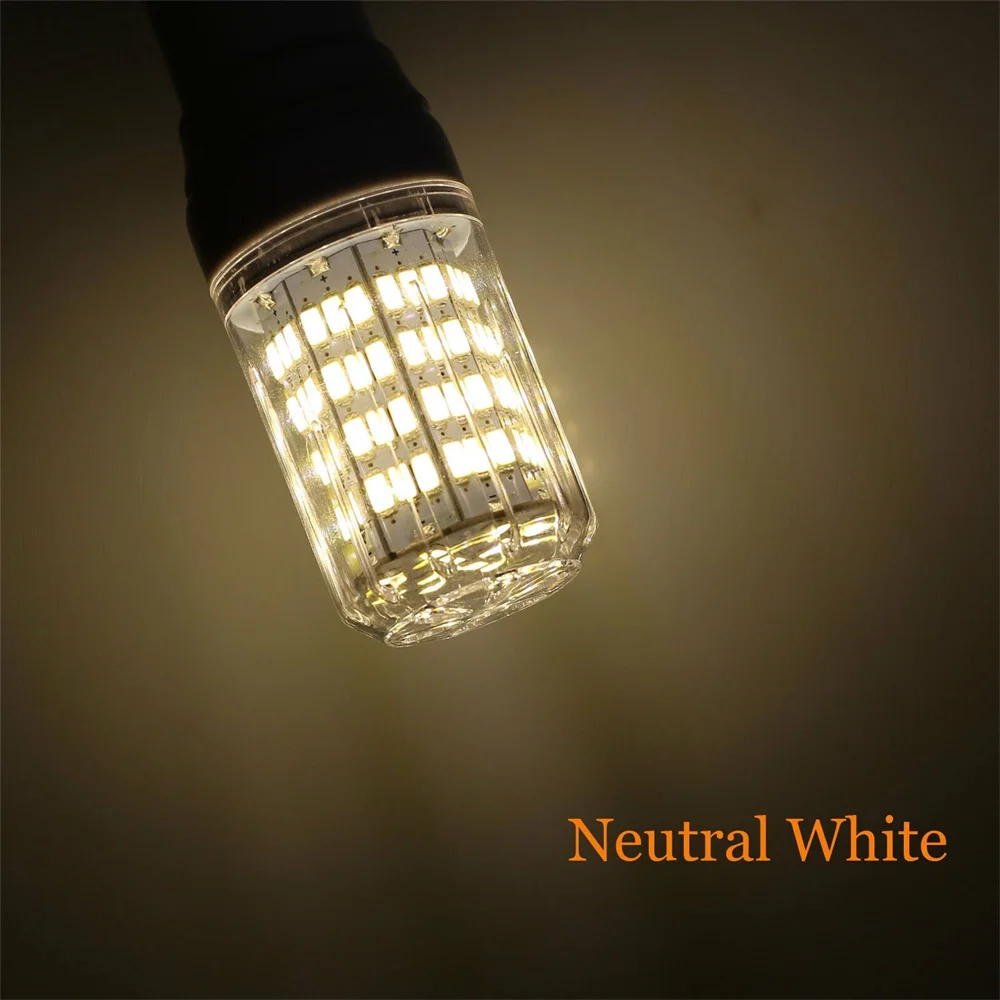 Brightness LED Corn Light Bulbs E27 E14 E26 E12 B22 AC 110V 220V 230V 240V 7W - 35W Table Desk Lamps Spotlights for Home Indoor - Image 5