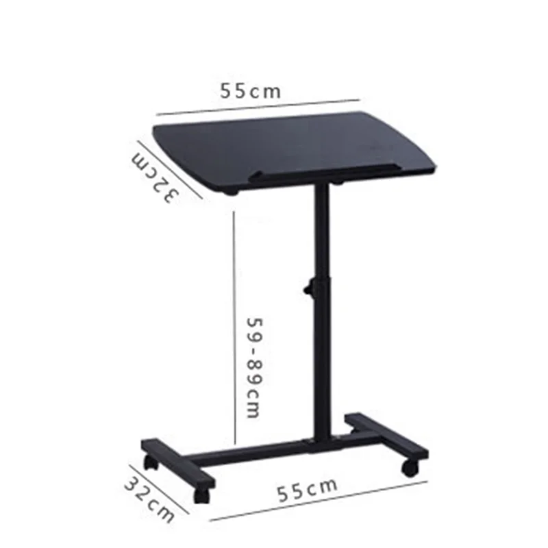 Bedroom Furniture Lazy Folding Computer Desk Adjustable Portable Laptop Rotating Mobile Lifting Bedside Multifunctional Table - Image 6