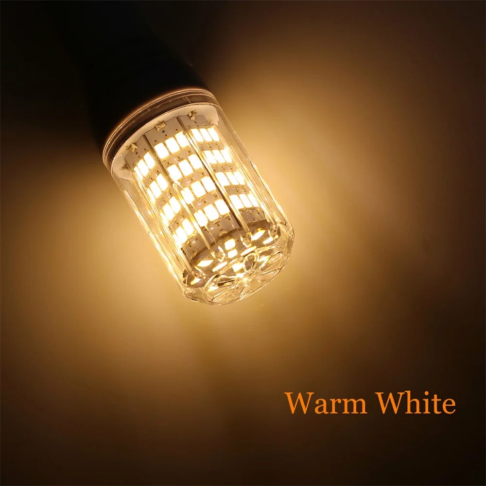 Brightness LED Corn Light Bulbs E27 E14 E26 E12 B22 AC 110V 220V 230V 240V 7W - 35W Table Desk Lamps Spotlights for Home Indoor - Image 4