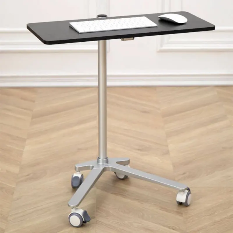 Freely Movable Keyboard Tray, Laptop Stand, Height Adjustable, Silent Pulley Movable Table, Mouse Pad, for Home and Office - Image 5