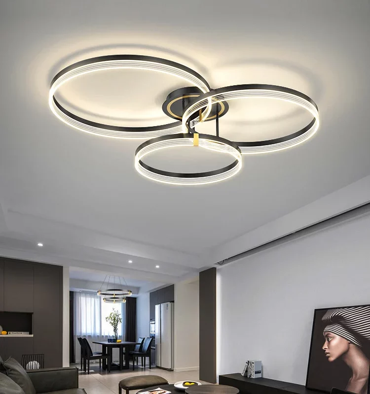 Creative Nordic Light Luxury Foyer Ceiling Lamp Modern Simple Atmosphere 2021 New Living Room Dining Bedroom Lamps