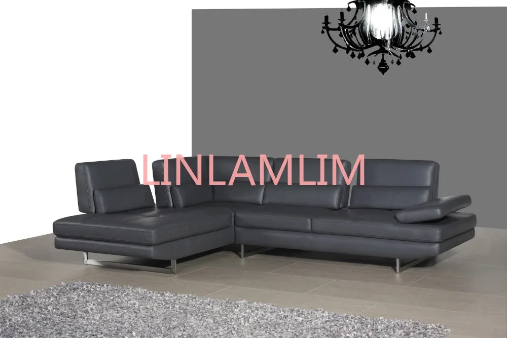 High quality cow top graded real genuine leather sofa/living room sofa furniture latest style home used 3 seater leather couch - Image 5