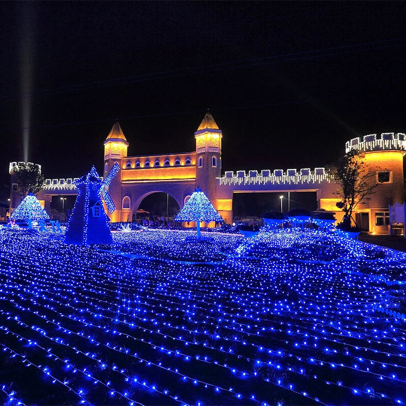 Novelty 600 Leds 100M Flasher String Lighting For Outdoor/ Indoor Wedding Party Christmas Tree Twinkle Fairy Decoration Lights - Image 6