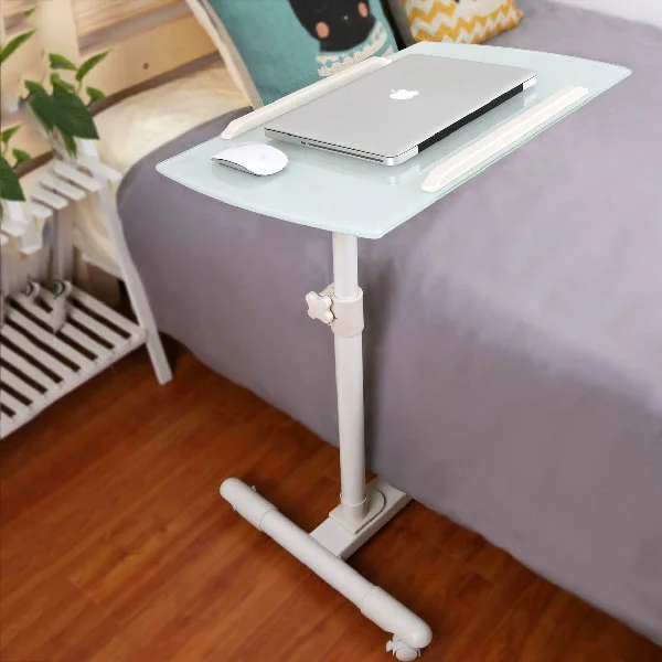 Bedroom Furniture Lazy Folding Computer Desk Adjustable Portable Laptop Rotating Mobile Lifting Bedside Multifunctional Table