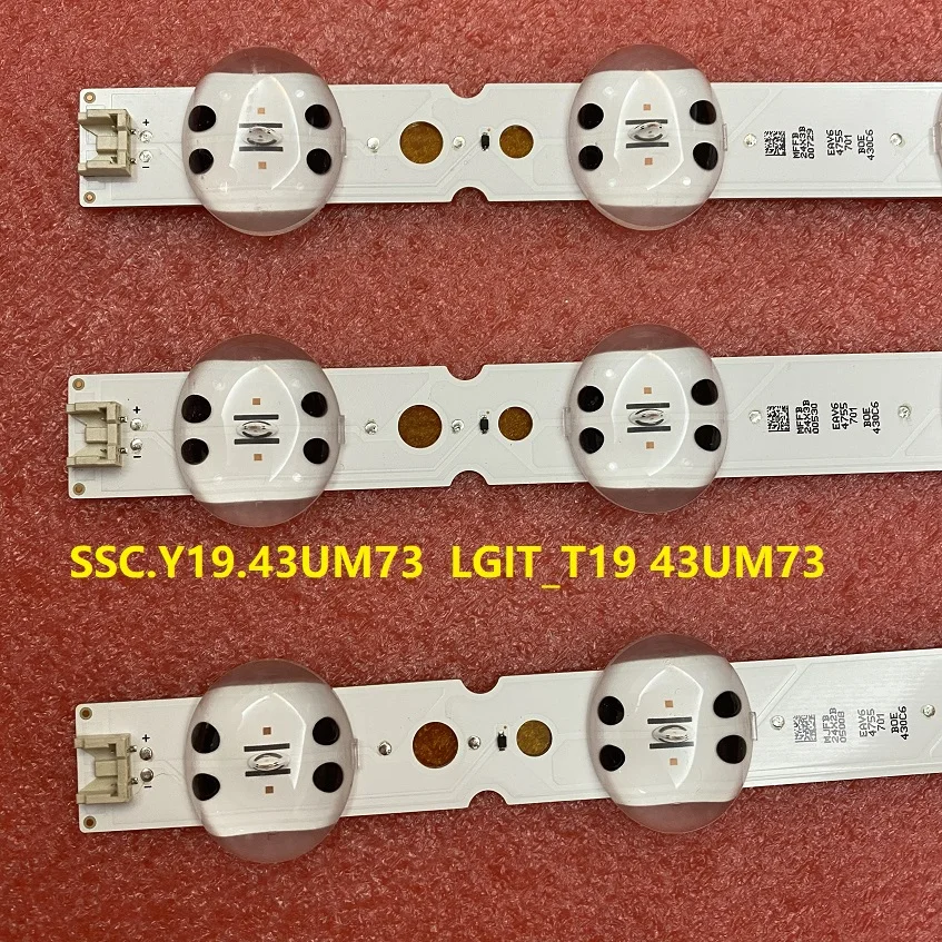 LED Backlight Strip for TV 43UM7100PSA 43UM7340PVA 43UM4390PLC 43UM74006LB 43UM7450PLA 43UM7390PLC 43UM7400PLB 43UM7300PSA - Image 3