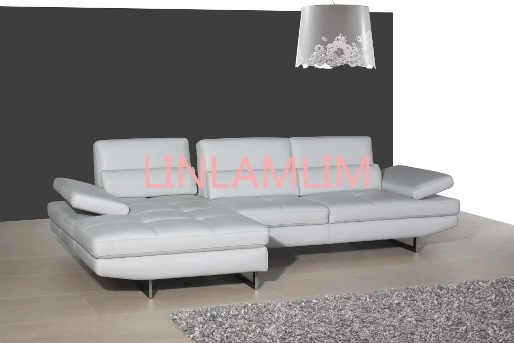 High quality cow top graded real genuine leather sofa/living room sofa furniture latest style home used 3 seater leather couch - Image 6