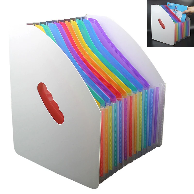 Office Desk A4 Document File Holder Storage Rack Magazine Paper Organizer