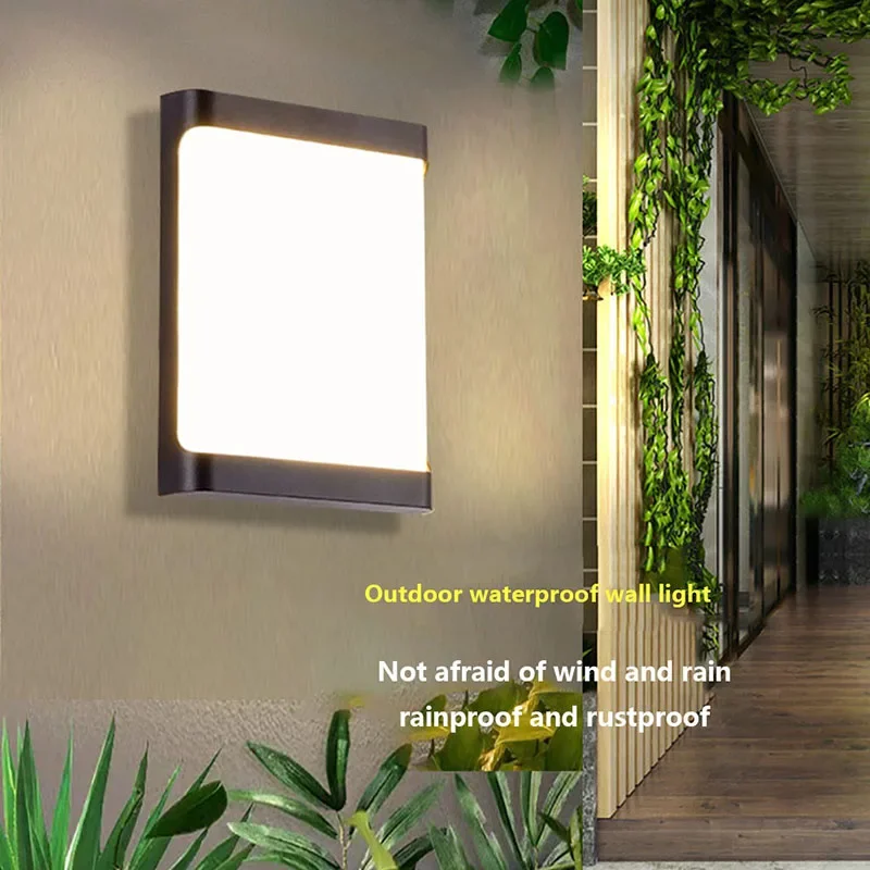 Modern LED Wall Lamp Outdoor Waterproof for Garden Aisle Balcony Entryway Wall Sconce Home Decoratioan Light Luster Fixtures - Image 3