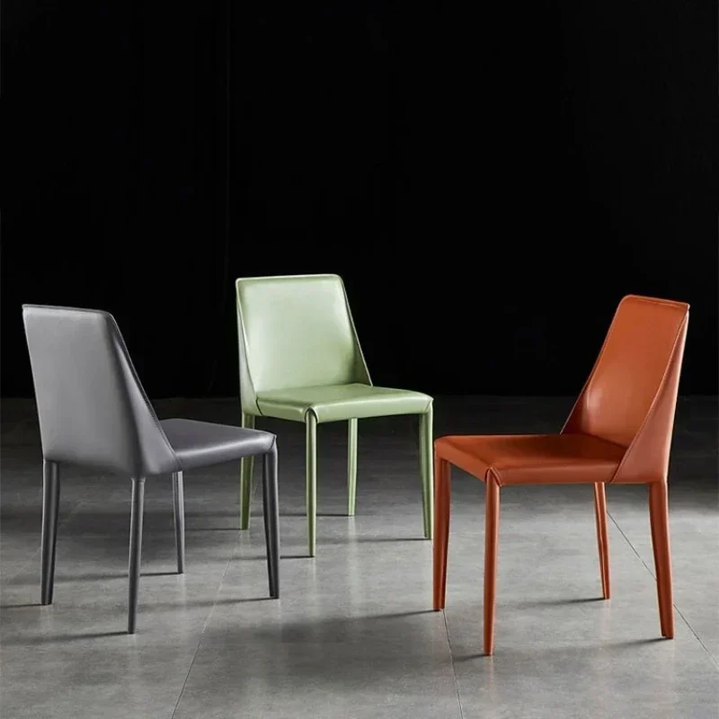 Armchair Wooden Dining Table Cafe Nordic Single Person Convenience Modern Bedroom Room Lounge Sedie Sala Da Pranzo Set 6 - Image 4