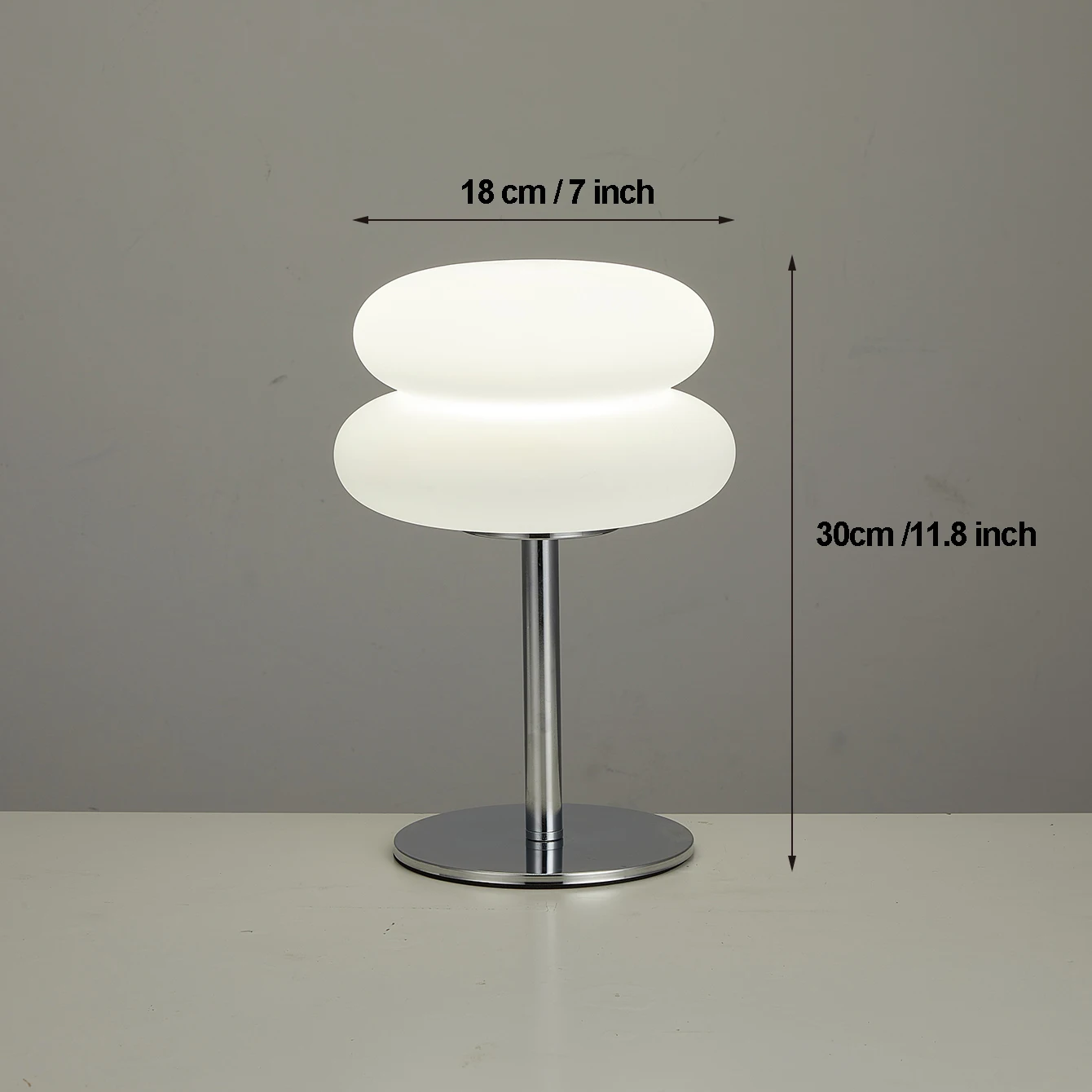 Bauhaus retro table lamp bedroom bedside living room Nordic mushroom lamp 9-level brightness dimming ambient light - Image 6