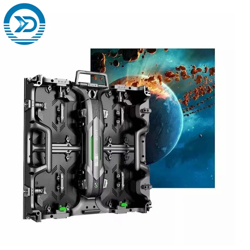 Hard-connected LED rental display P1.95 indoor rental 500mmx500mm event stage background manufacturer direct selling video card - Image 3