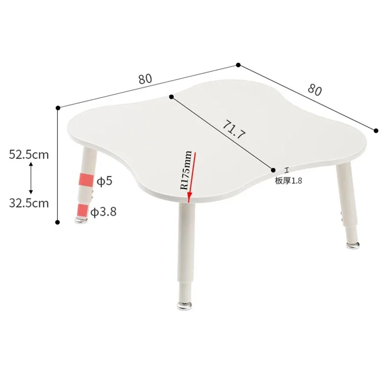 Study Table For Kids Chair Set Furniture Children's Baby Highchair Toddler Child Escritorios De Computadora Student Desks - Image 6