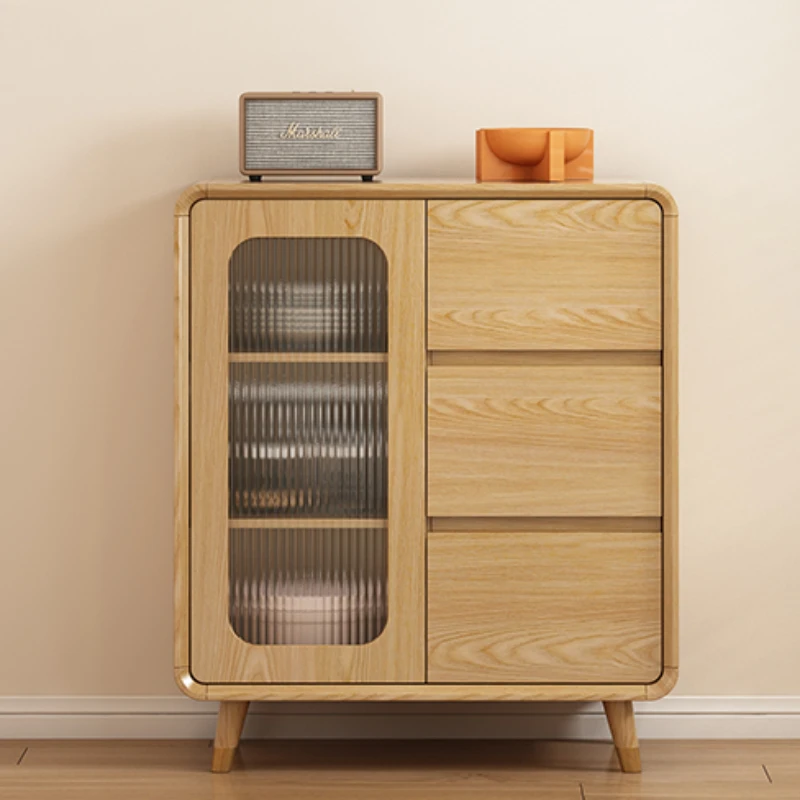 China Cabinets Living Room Trimmer Storage Chest Drawers Cabinet Narrow High Closet Buffet Cajoneras Furniture Kitchen Filing - Image 4