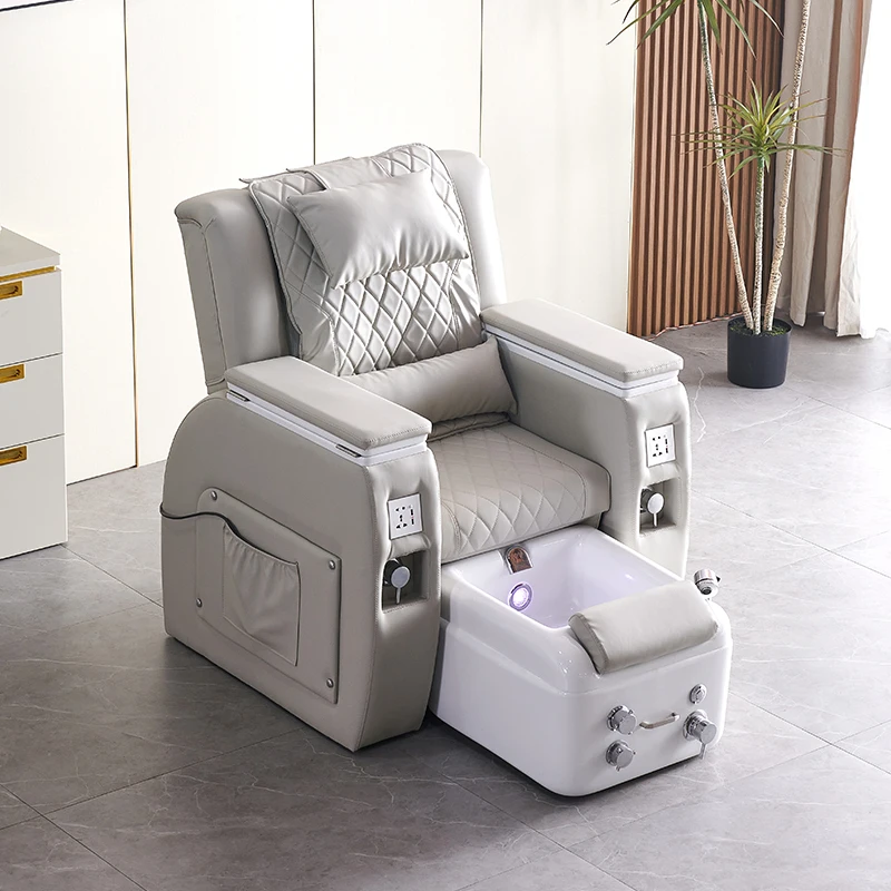 Foot massage bed, electric foot bath sofa, armchair bed, nail art, beauty chair, foot massage bed, electric lounge chair M01