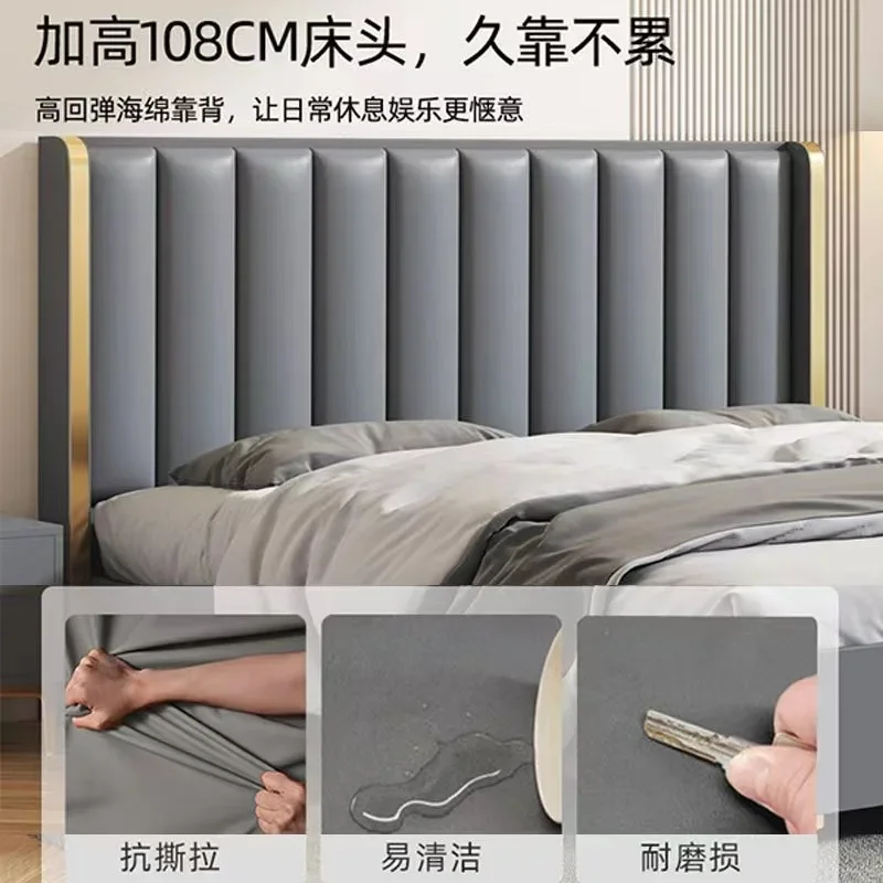 Headboards King Size For Bed High Headboard With Large Head America Europe Luxury Hotel Frames Classic Beds Modern Queen White