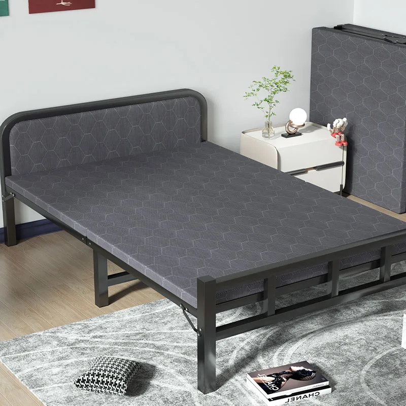 Modern Foldable Single Bed Queen Patio King Size Living Room Adults Bed Frames Metal Space Saving Camas Dormitorio Furniture - Image 2