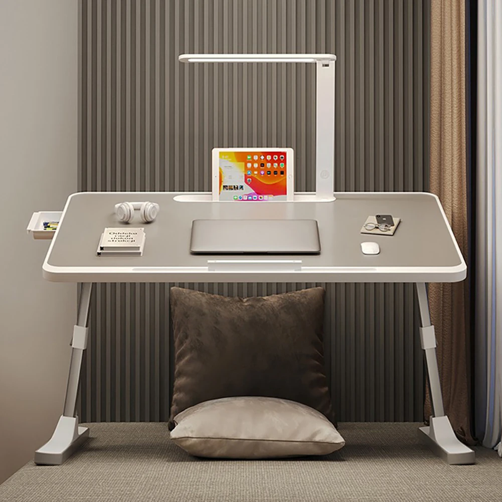 Foldable Lift Bed Small Table Home Learning Desk Simple Bedroom Computer Window Dormitory Student Table Laptop Computer Desk
