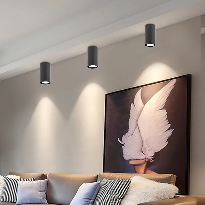 Ceiling Lamp GU10 Downlight LED 110V/220V Surface Mounted Luminaire Interior Bedroom Living Room Barber Shop Home Led Spotlights - Image 6