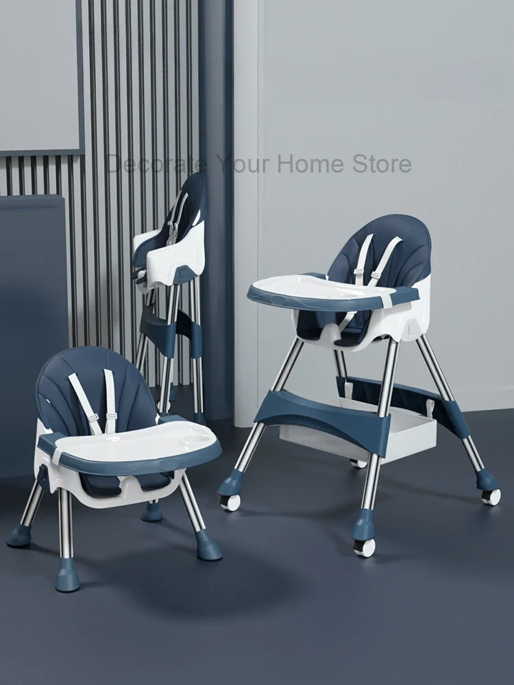 Baby Foldable Portable Home MultifunctionalDining Chairs Children Design Minimalist Dining Chairs Cadeira Home Furniture HYDC