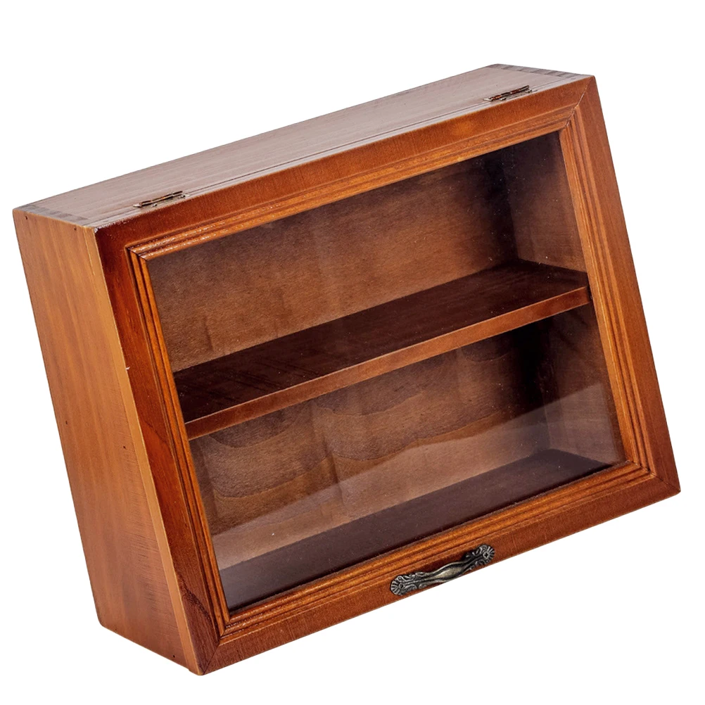 Vintage Display Cabinet Desktop Small Figurine Display Stand Model Statue Holder Handicrafts Storage Shelf Jewelry Display Shelf - Image 5