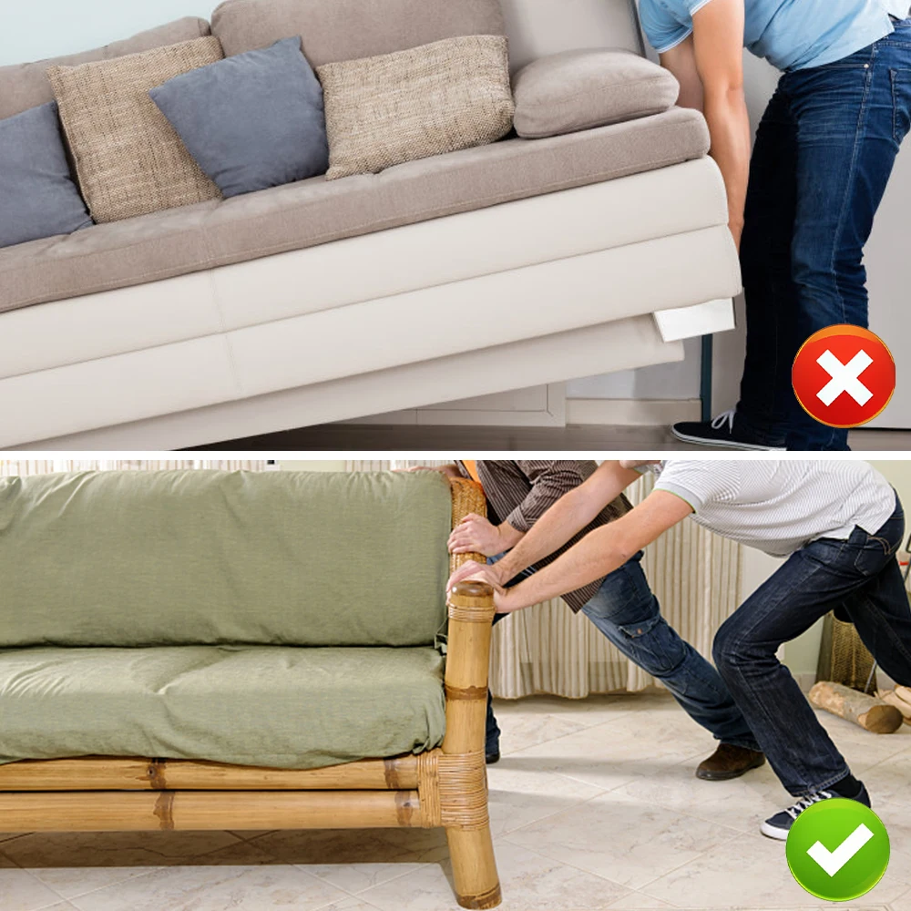 40-4PCS Furniture Slider Pads Thickened Floor Protector Mats Anti Scratch Rubber Sofa Table Chair Legs Pad Furniture Accessories - Image 4