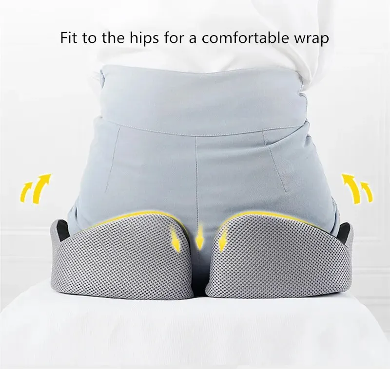Zeby Rebound Memory Foam Office Chair Cushion Woman Tailbone Pelvis Orthopedic Medical Lady Seat Cushion Beautiful Buttocks Pad - Image 3