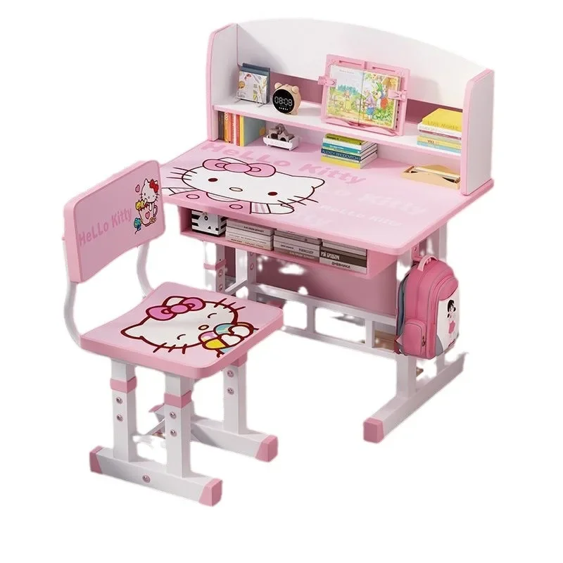Children's Study Desk Home Primary School Student Writing Desk Simple Boy Adjustable Table