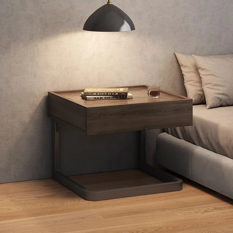 Comfortable Nordic Bedside Cabinet Nightstands Luxury Hotel Bedside Table Accessible Luxury Table De Chevet Chambre Furniture - Image 4