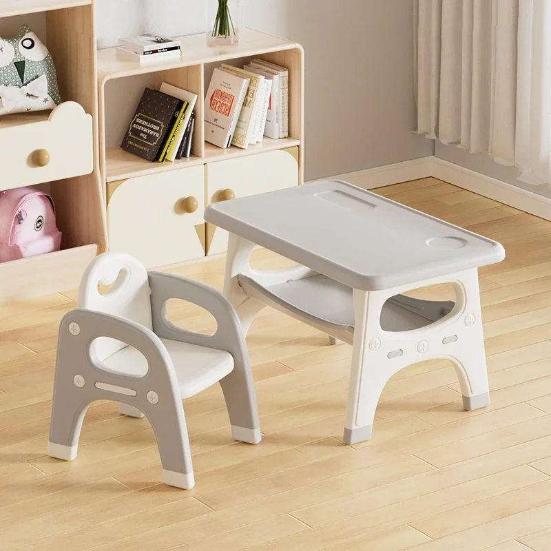 Kids Table Chair Set Childrens Furniture Student Desk Children's Child Room Desks Tables Escritorios De Computadora Study Baby - Image 4