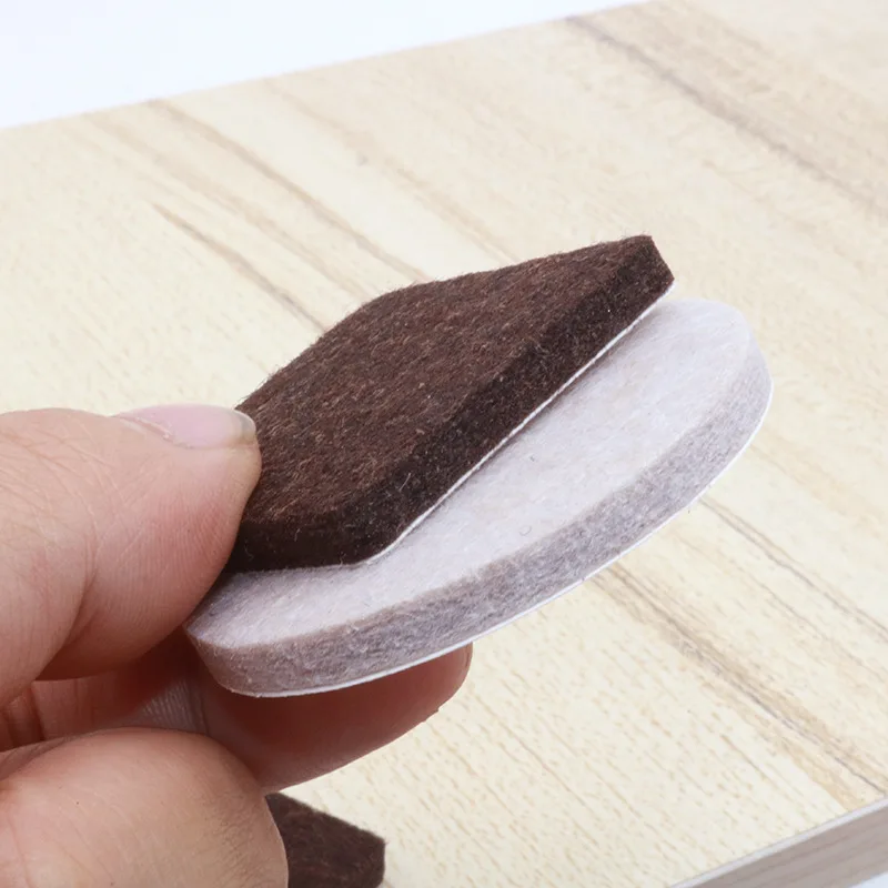 18-128 pcs Felt Chair Leg Pads 5mm Thick Floor Scratch Protector Mat Mute Non-slip Self Adhesive DIY Furniture Accessories - Image 5
