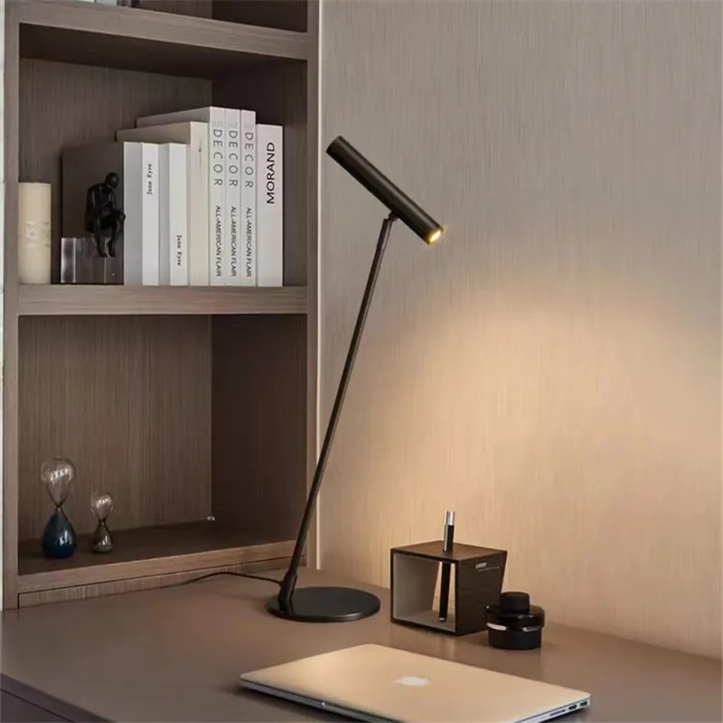Nordic minimalist floor lamp Led Adjustable spotlight Living Room Sofa Bedroom Bedside Light Study Home standing reading lamp - Image 5