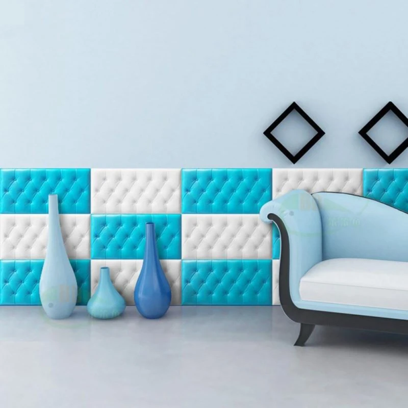 Thickened Self-adhesive Headboard Soft Bag Anti-collision Tatami Three-Dimensional Bedroom Custom Square Headboard - Image 2