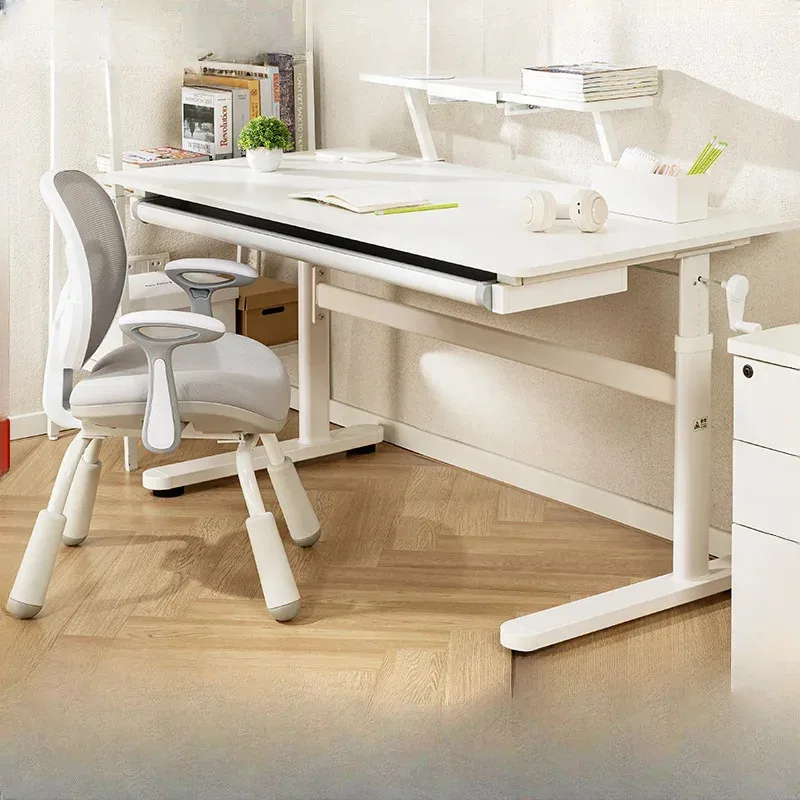 Children Desk School Tables Child Kids Table Set Room Angle Adjustable Boy Furniture Supplies Study Desks Girl Chairs Chair - Image 2