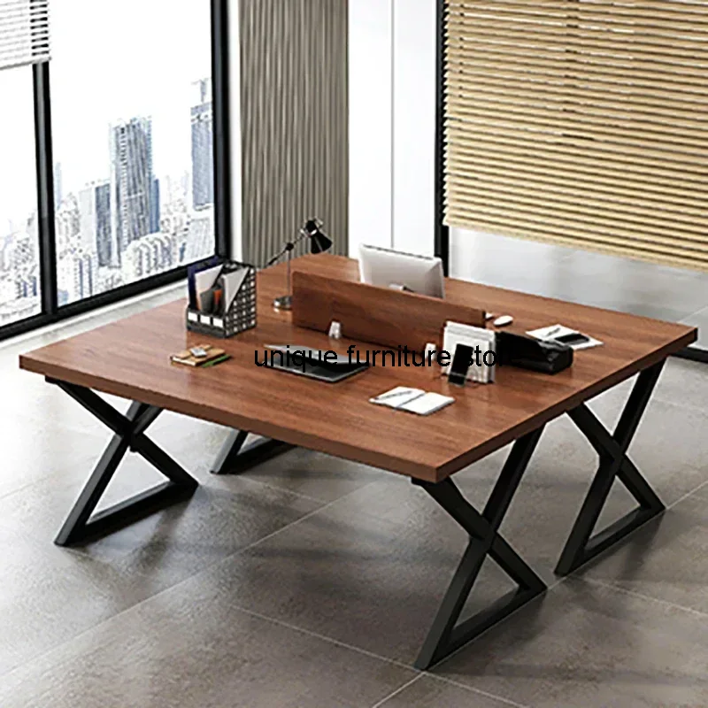 Executive Supplies Computer Desks Student Conference Luxury Salon Gaming Desk School Floor Mesa De Computador Modern Furniture - Image 4