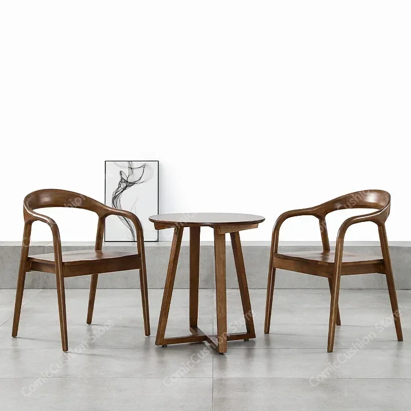 Nordic Living Room Chairs Relaxing Portable Wooden Design Armchair Modern Garden Cadeira Gamer Furniture MQ50KT - Image 6