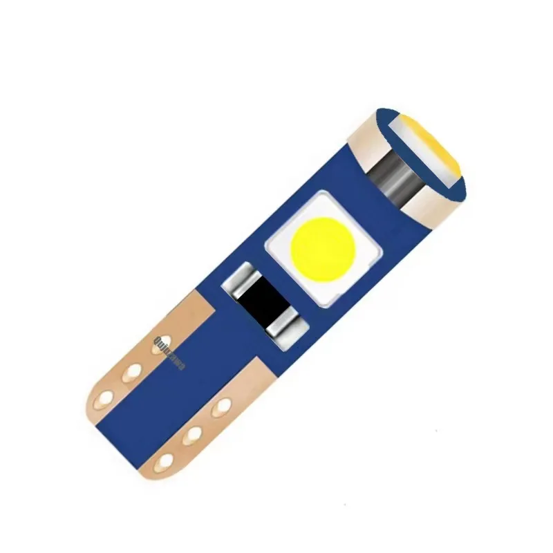 10Pcs T5 Led Bulb W3W W1.2W Led Canbus Car Interior Lights Dashboard Colorful Indicator Wedge Auto Instrument Lamp 12V - Image 6
