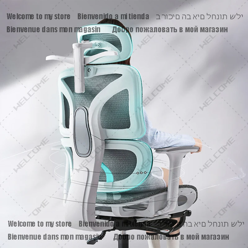 Ergonomic Chair Waist Support Office Chair 4D Armrest Computer Gaming Seat Lift Swivel Chair Home Furniture 3D Headrest - Image 3